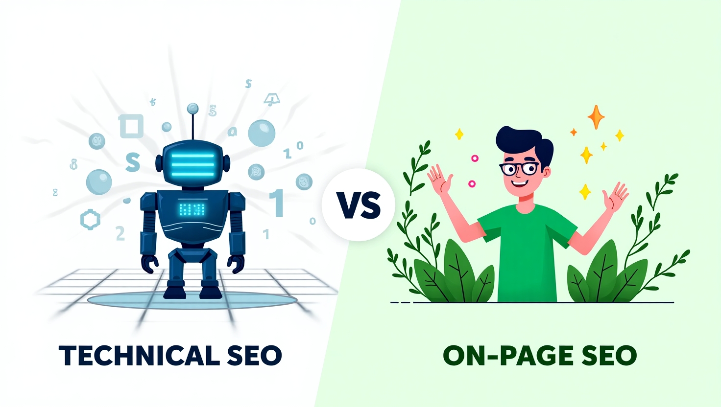 Technical SEO vs On-Page SEO