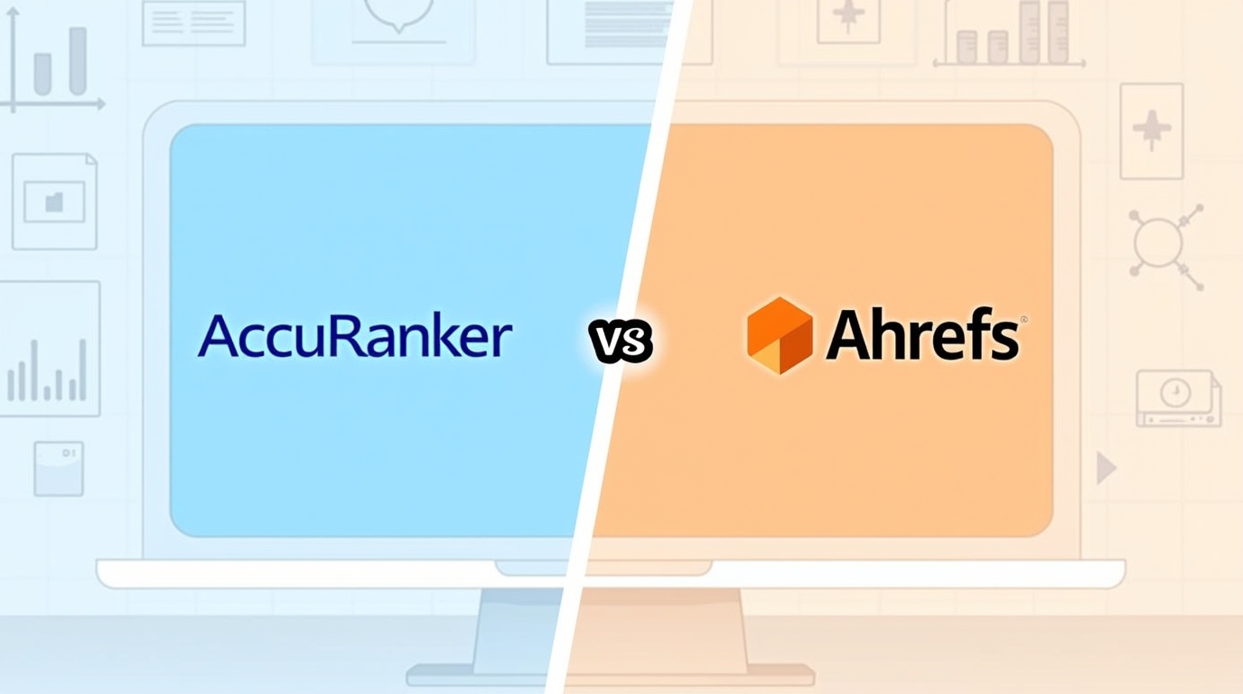 AccuRanker vs Ahrefs Header
