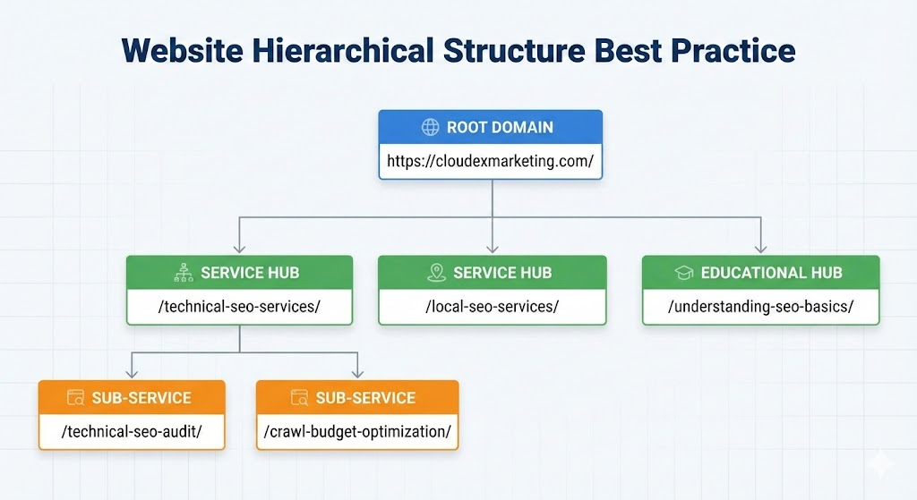 Website Hierarchical Structure